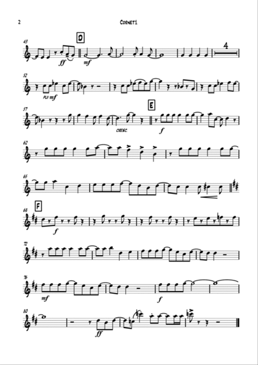 Amarillo (is This The Way To) School and Community scores gallery preview page 6