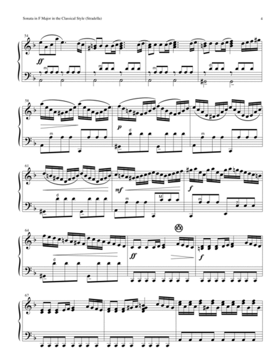 Sonata In F Major in the Classical Style (standard bass accordion) image number null