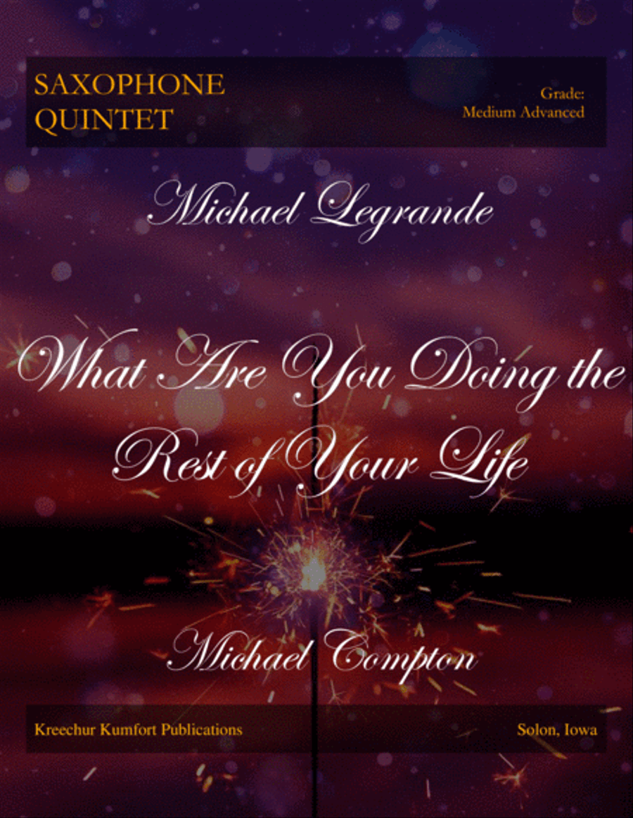 What Are You Doing The Rest Of Your Life? Woodwind Quintet scores gallery preview page 1