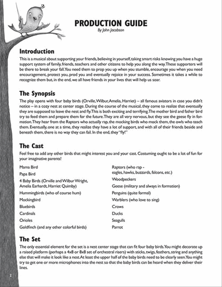 Wing It! Choir scores gallery preview page 2