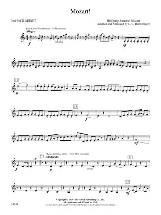 Mozart!: 2nd B-flat Clarinet