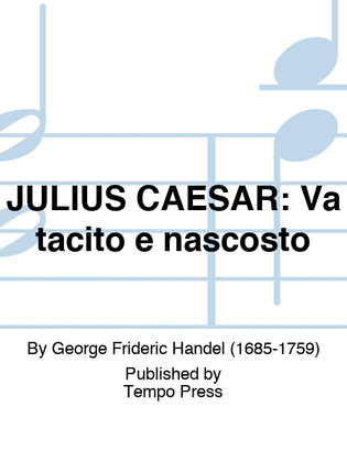 Book cover for JULIUS CAESAR: Va tacito e nascosto