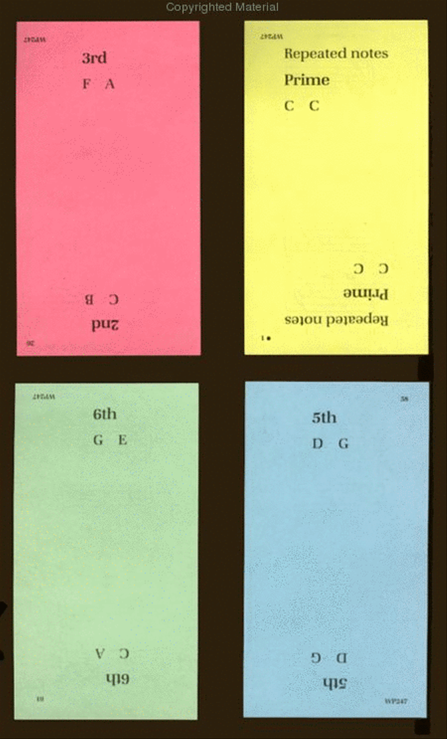 Bastien Interval Flashcards