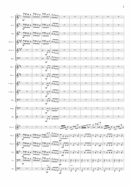 La Ronde des Lutins, violin with orchestra accompaniment; (complete)