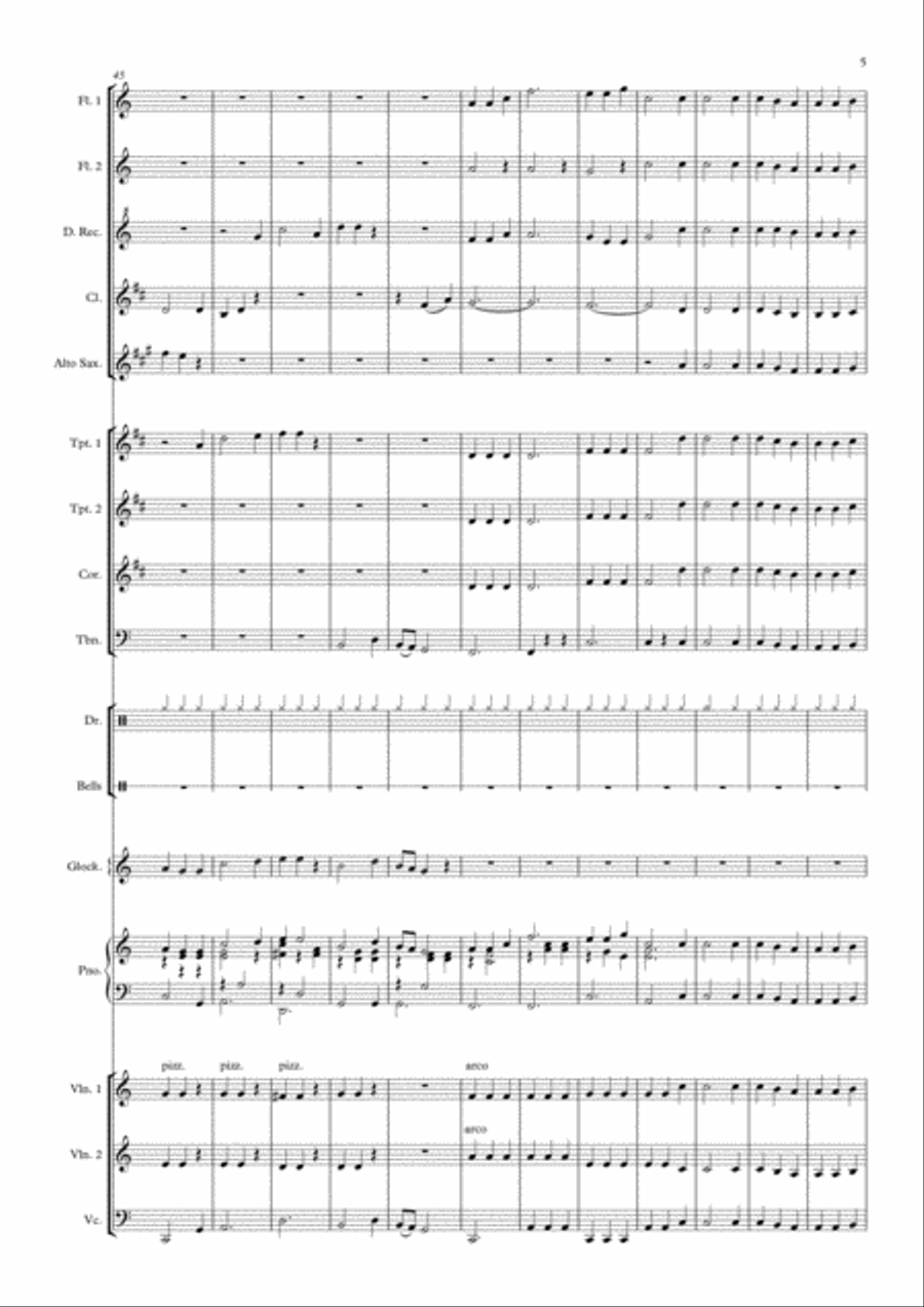 Mistletoe And Wine Mistletoe And Wine Chamber Orchestra scores gallery preview page 5