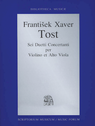 Book cover for Sei Duetti Concertanti Per Violino At Alto Viola