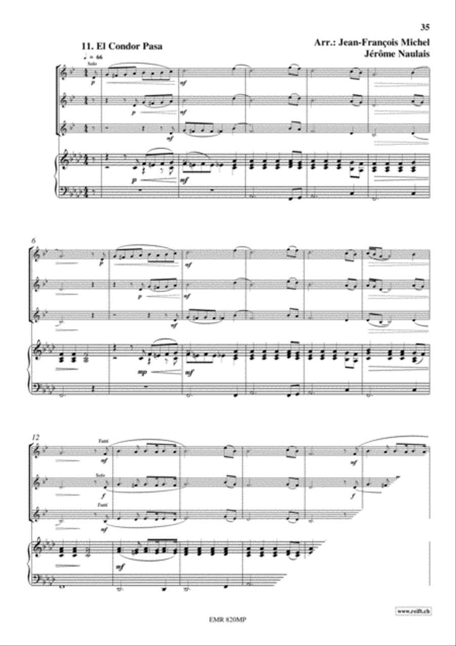 Golden Hits Euphonium Trio scores gallery preview page 13