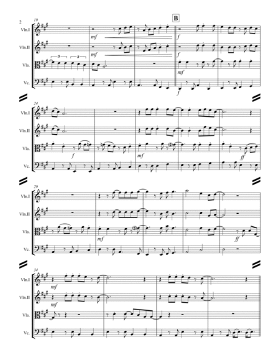 Margaritaville Margaritaville String Quartet scores gallery preview page 3
