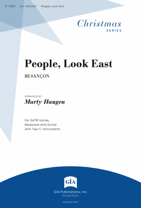 Book cover for People, Look East