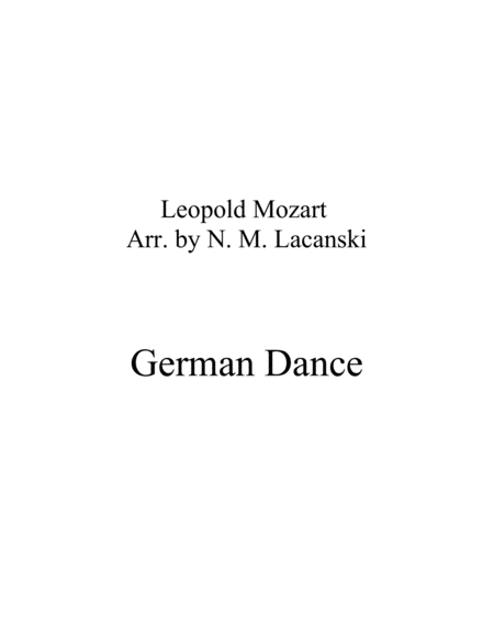 German Dance image number null