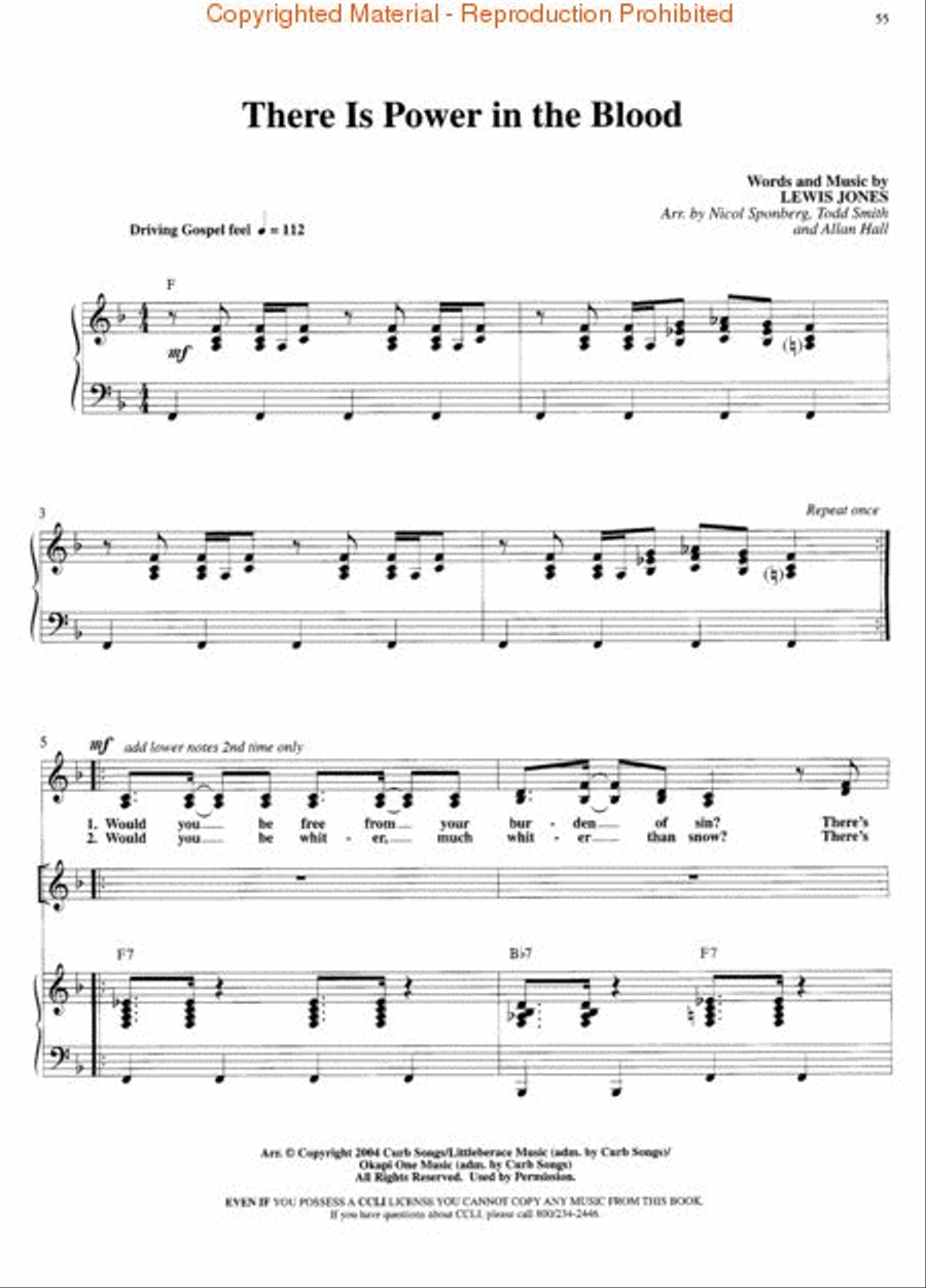 Hiding Place - Vocal Folio Piano, Vocal, Guitar scores gallery preview page 3