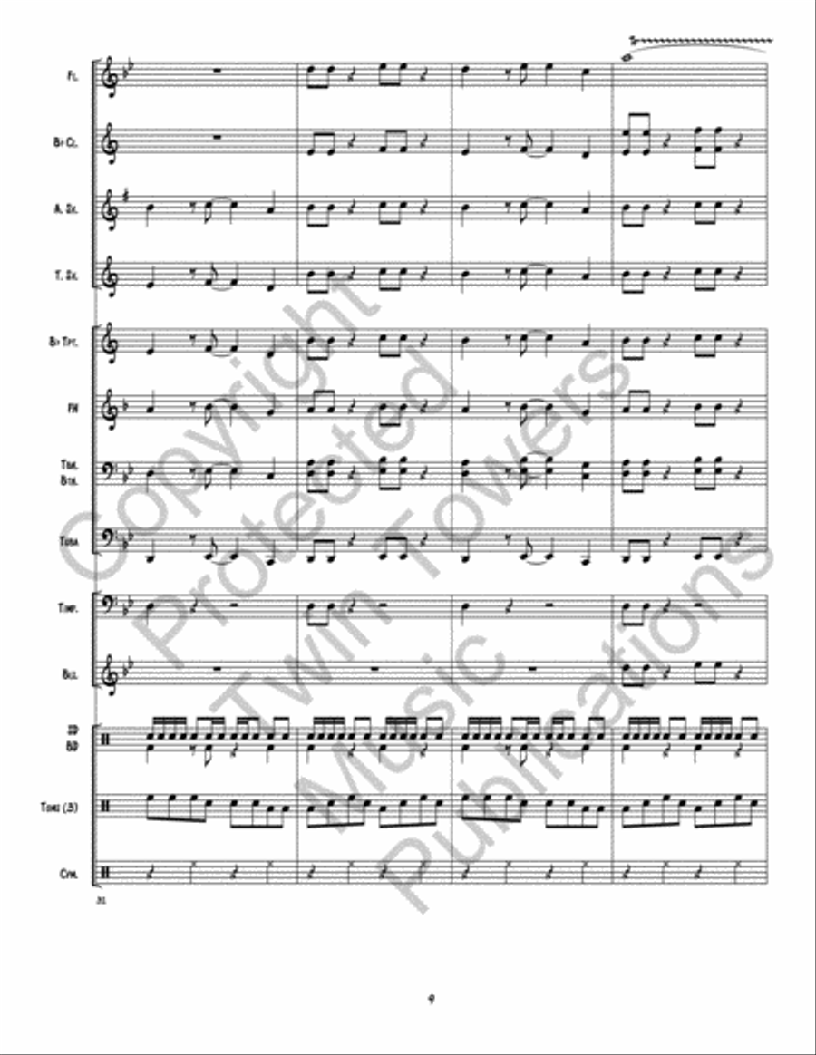 Its Alive! Concert Band scores gallery preview page 10