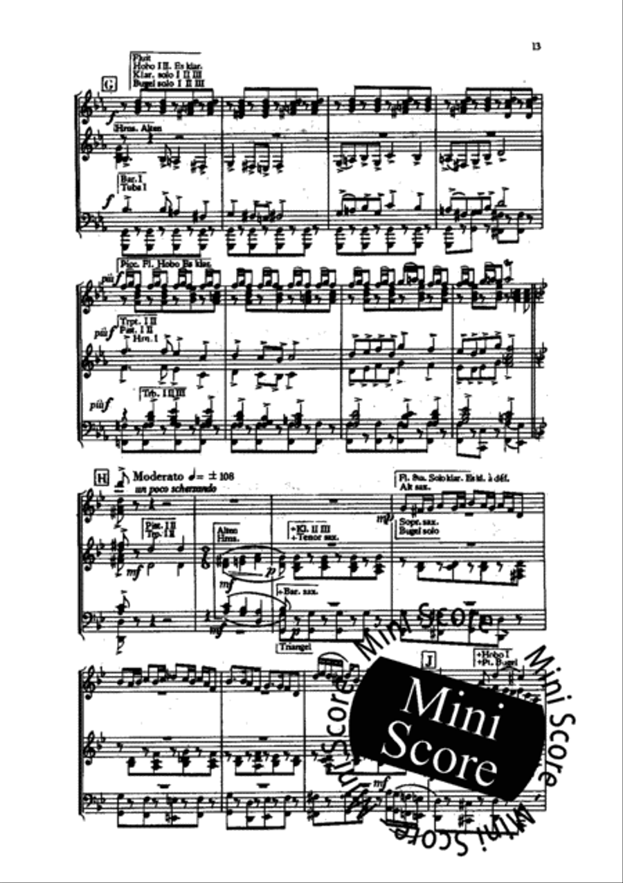 Valerius Suite Concert Band scores gallery preview page 15