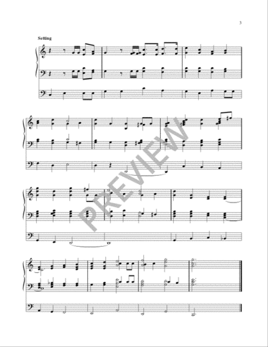 Hymn Harmonizations for Organ - Volume 3 Organ scores gallery preview page 6