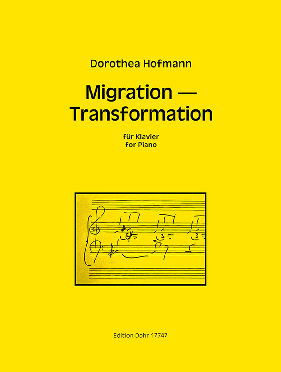 Migration - Transformation für Klavier Piano Solo scores gallery preview page 1