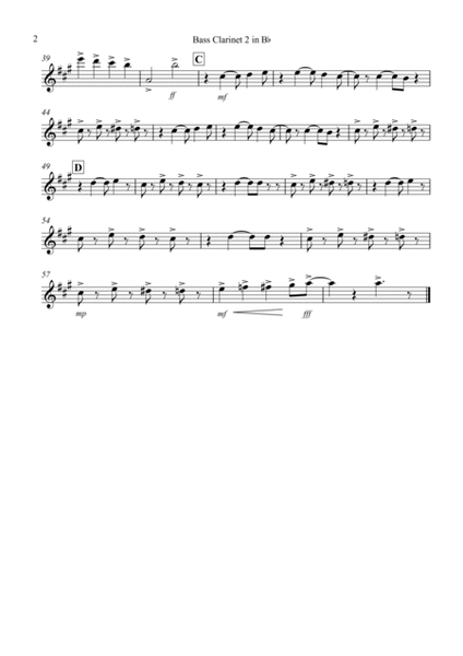 Good King Wenceslas (Latin Style!) for Bass Clarinet Quintet image number null