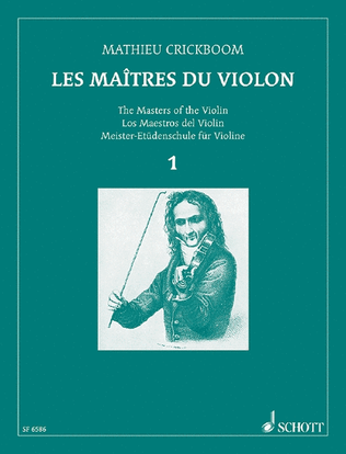 Book cover for The Masters of the Violin
