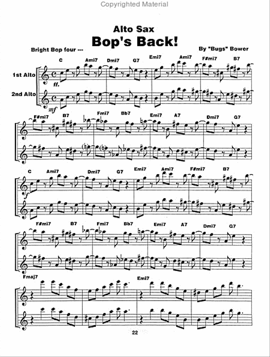 Play with a Pro Alto Sax Music Alto Saxophone scores gallery preview page 3