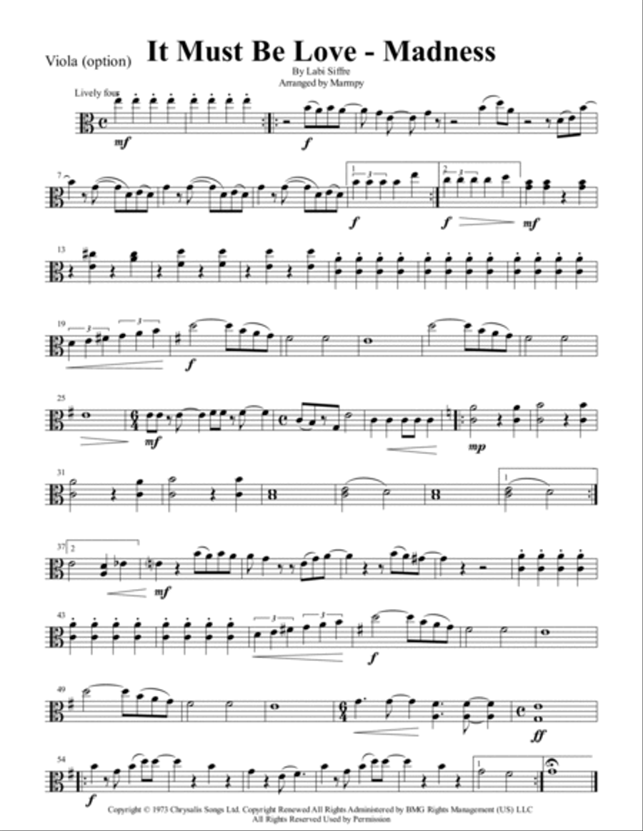 It Must Be Love String Trio scores gallery preview page 3