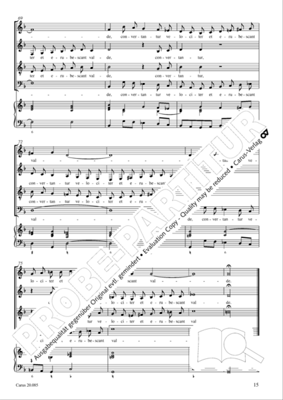 Domine, ne in furore tuo arguas me Score scores gallery preview page 16