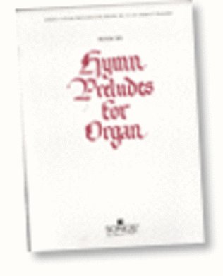 Book cover for Hymn Preludes for Organ - Book 6