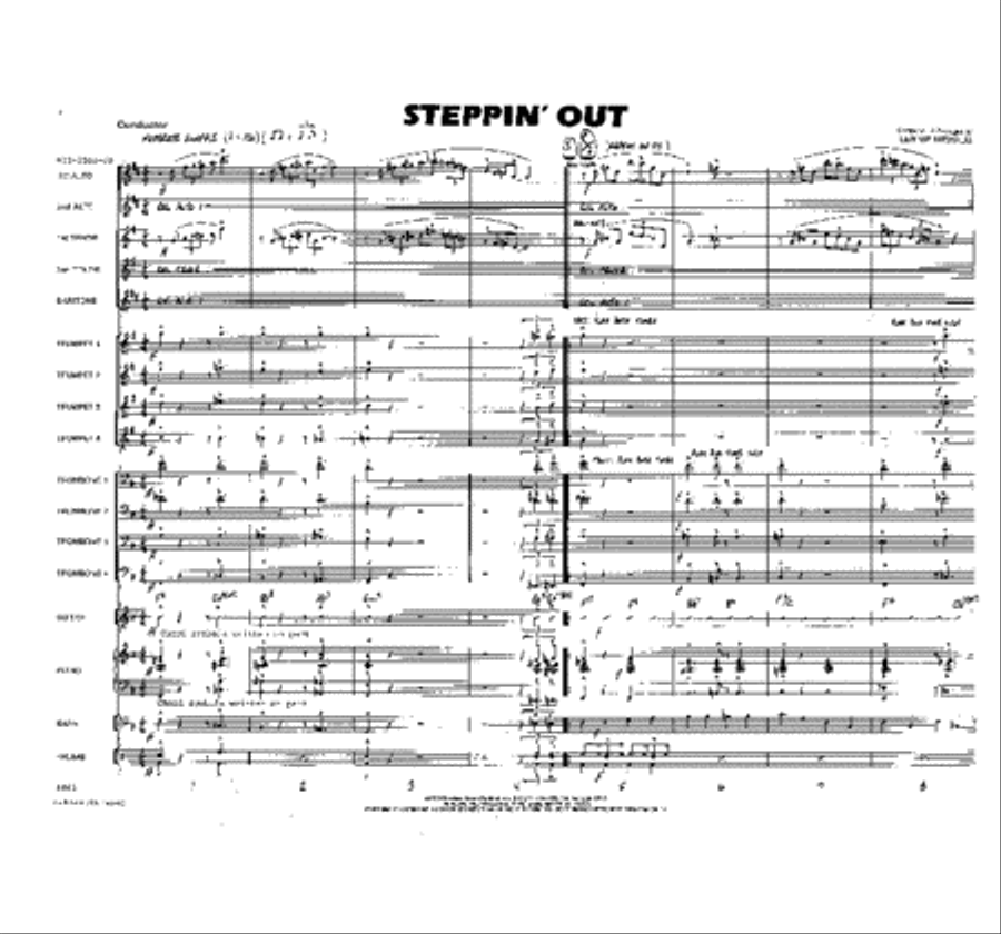 Steppin' Out Jazz Ensemble scores gallery preview page 2