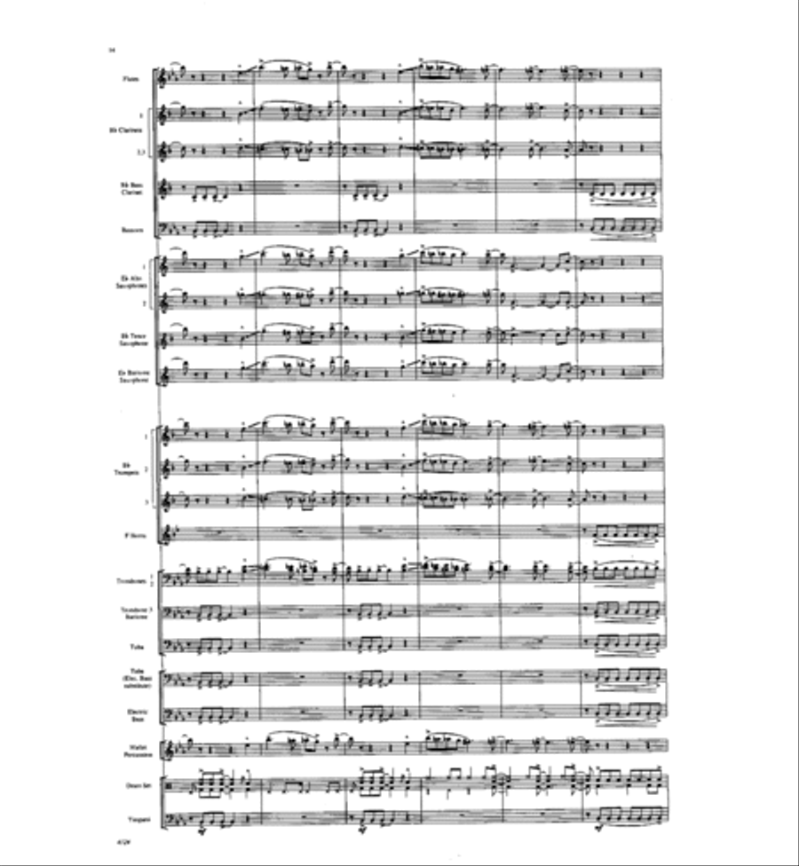 Big Band Cavalcade Big Band scores gallery preview page 15
