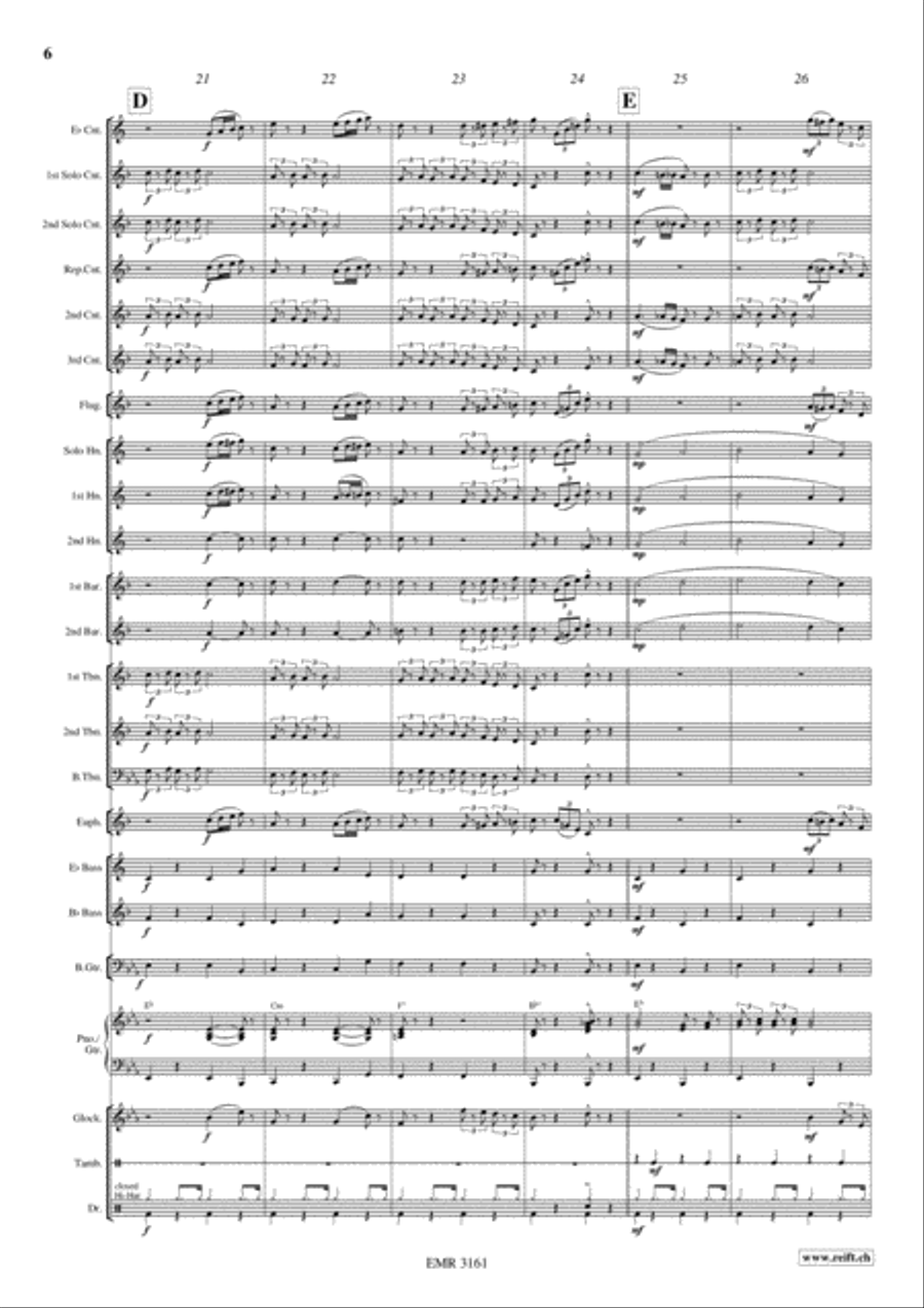 Kling Glöckchen Brass Band scores gallery preview page 7