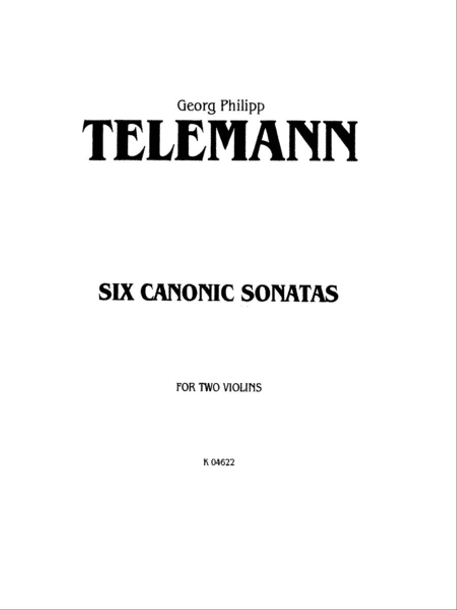 Six Canonic Sonatas String Duet scores gallery preview page 2