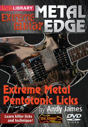 Book cover for Extreme Metal Pentatonic Licks