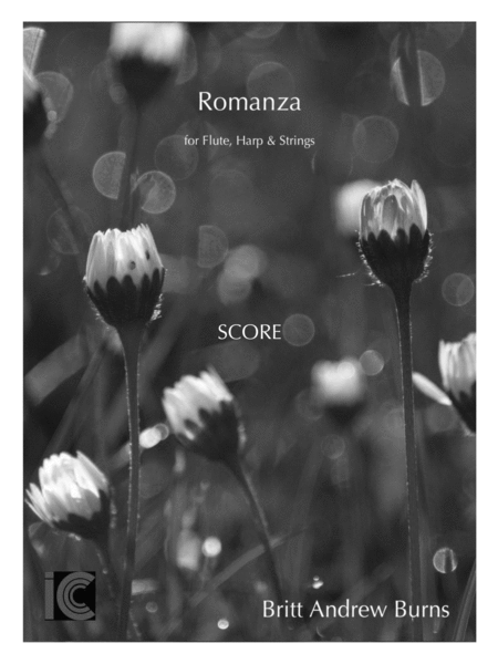 Romanza - for Flute, Harp & String Orchestra image number null