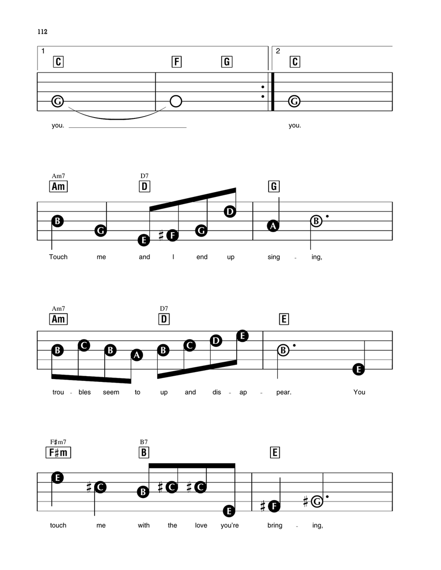 I Won't Last A Day Without You Electronic Keyboard scores gallery preview page 3