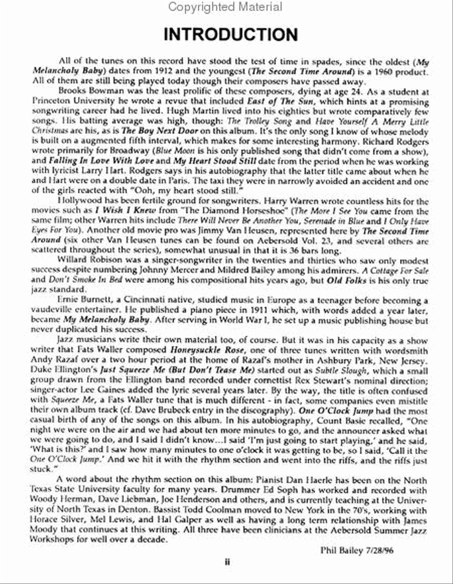 Volume 71 - East Of The Sun Voice scores gallery preview page 3
