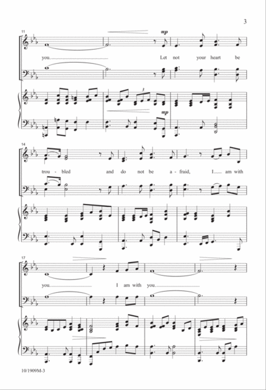 Peace Be with You Peace Be with You 4-Part scores gallery preview page 3