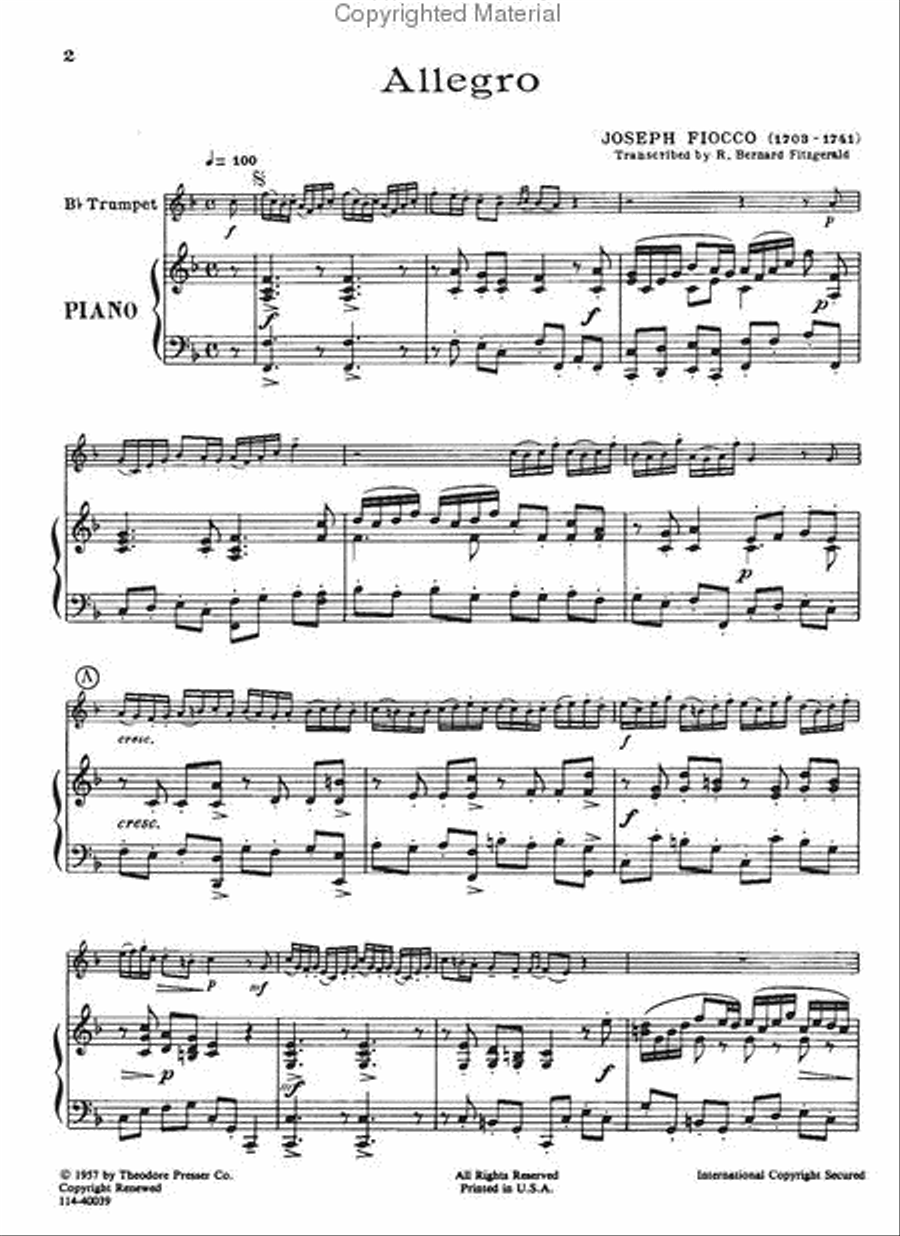 Allegro Allegro Chamber Music scores gallery preview page 2