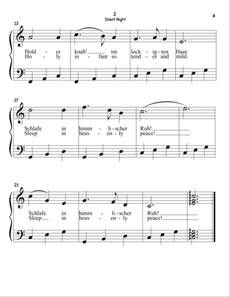 30 Really Easy Christmas Piano Solos Easy Piano scores gallery preview page 5