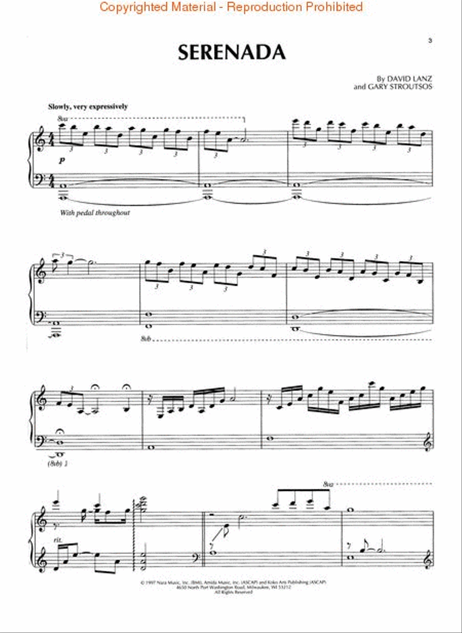 David Lanz & Gary Stroutsos - Spirit Romance Piano Solo scores gallery preview page 2