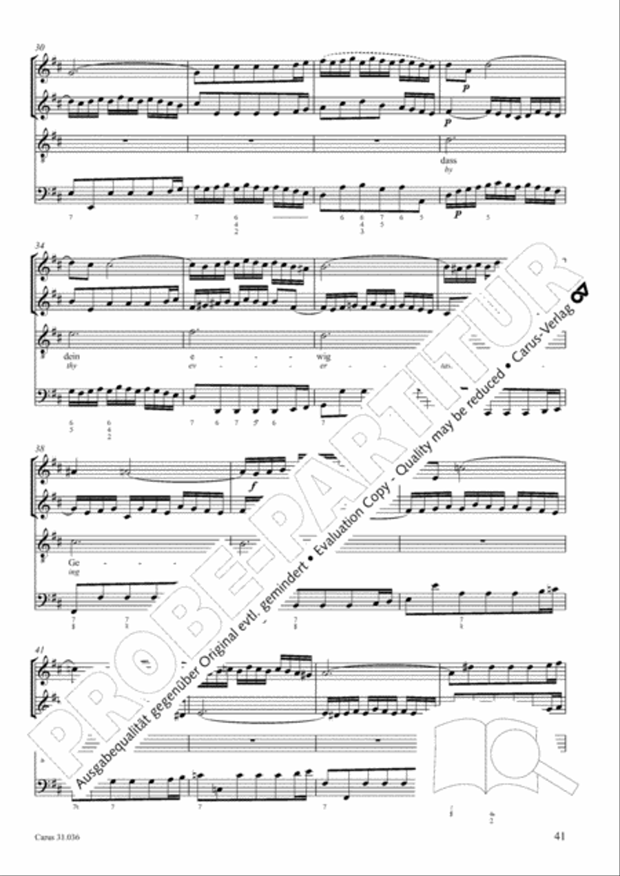 Up joyous raise your song (Schwingt freudig euch empor) 4-Part scores gallery preview page 42