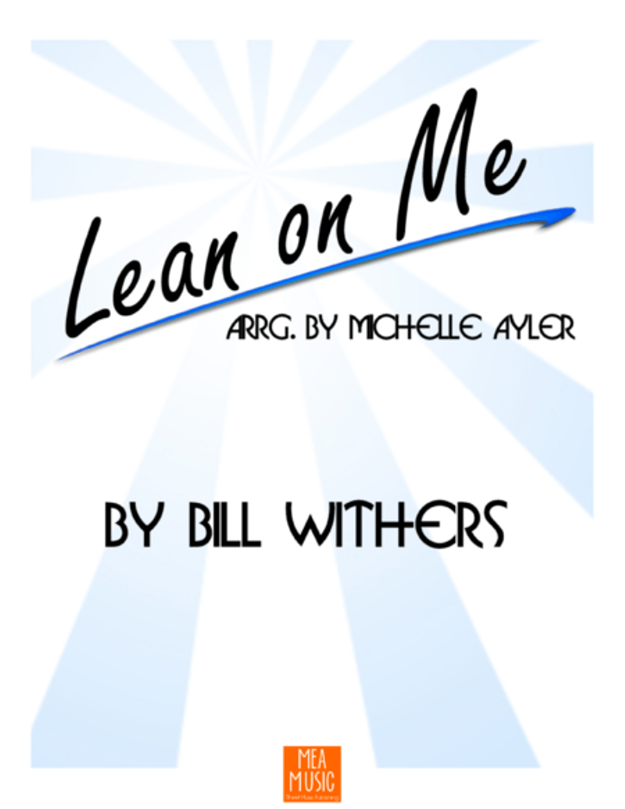 Lean On Me Piano Solo scores gallery preview page 1