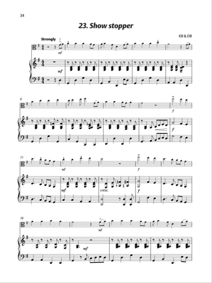 Viola Time Sprinters Piano Accompaniment Book Viola scores gallery preview page 6
