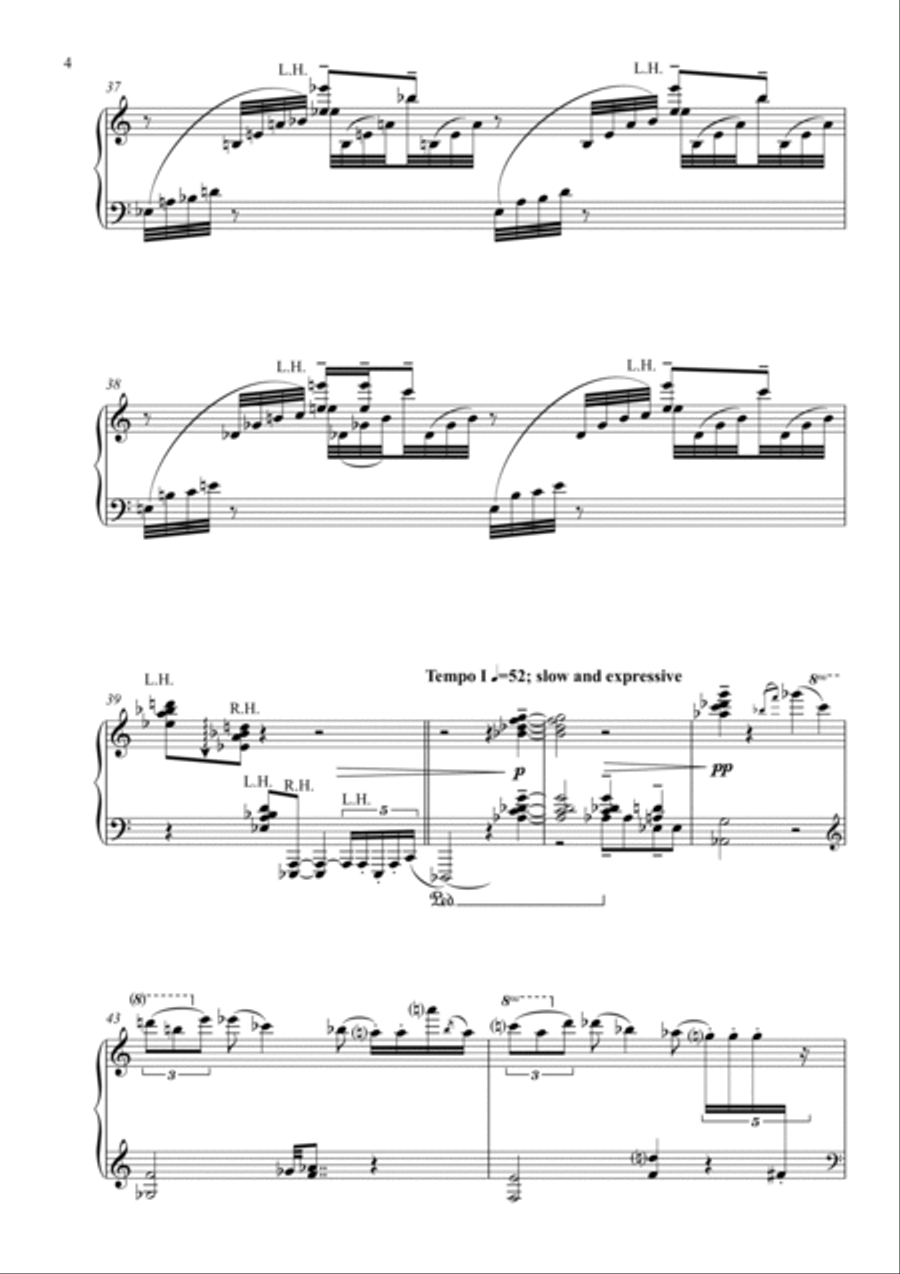 Night Piece Piano Solo scores gallery preview page 4