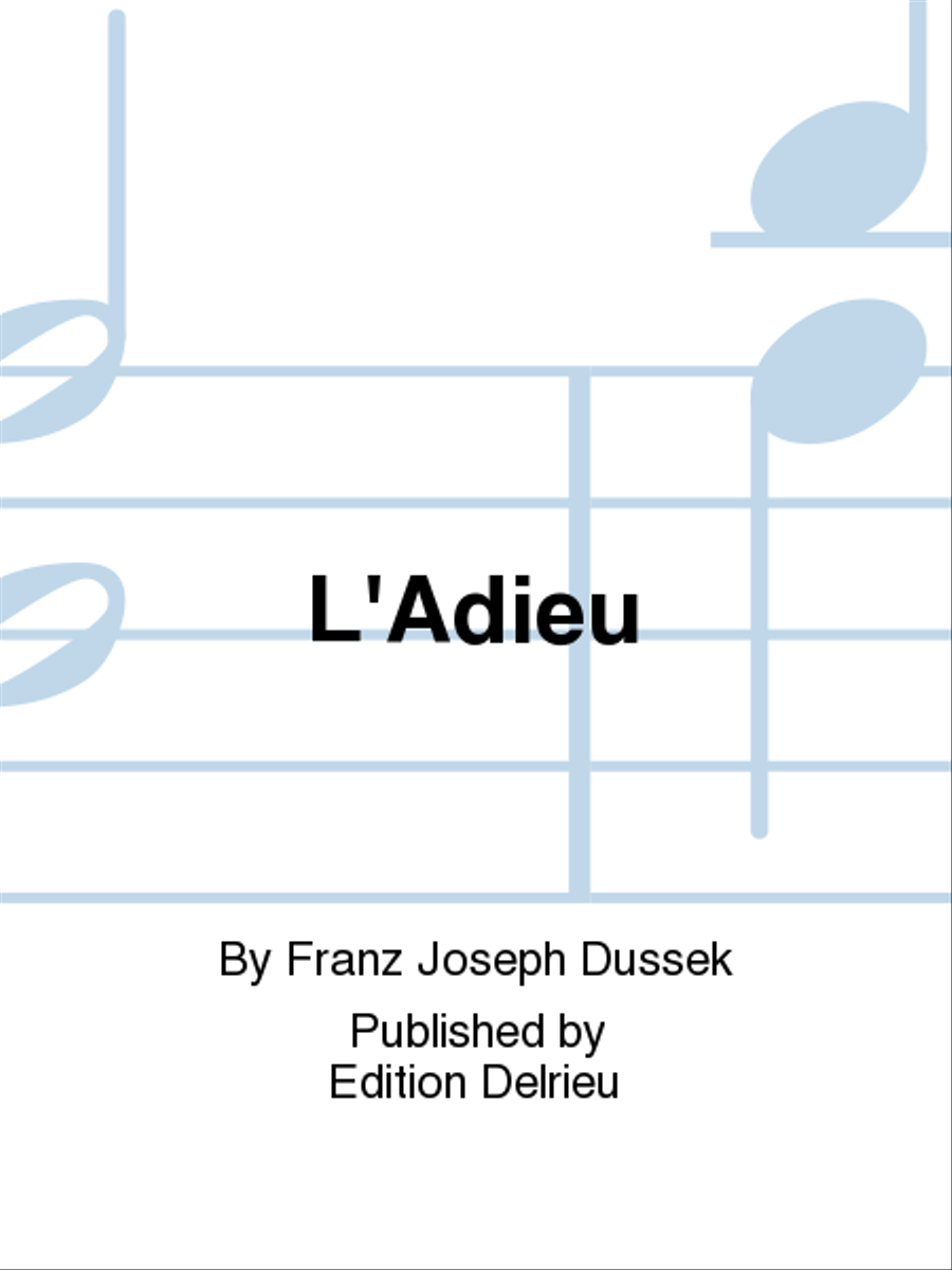 L'Adieu L'Adieu Piano Solo scores gallery preview page 1