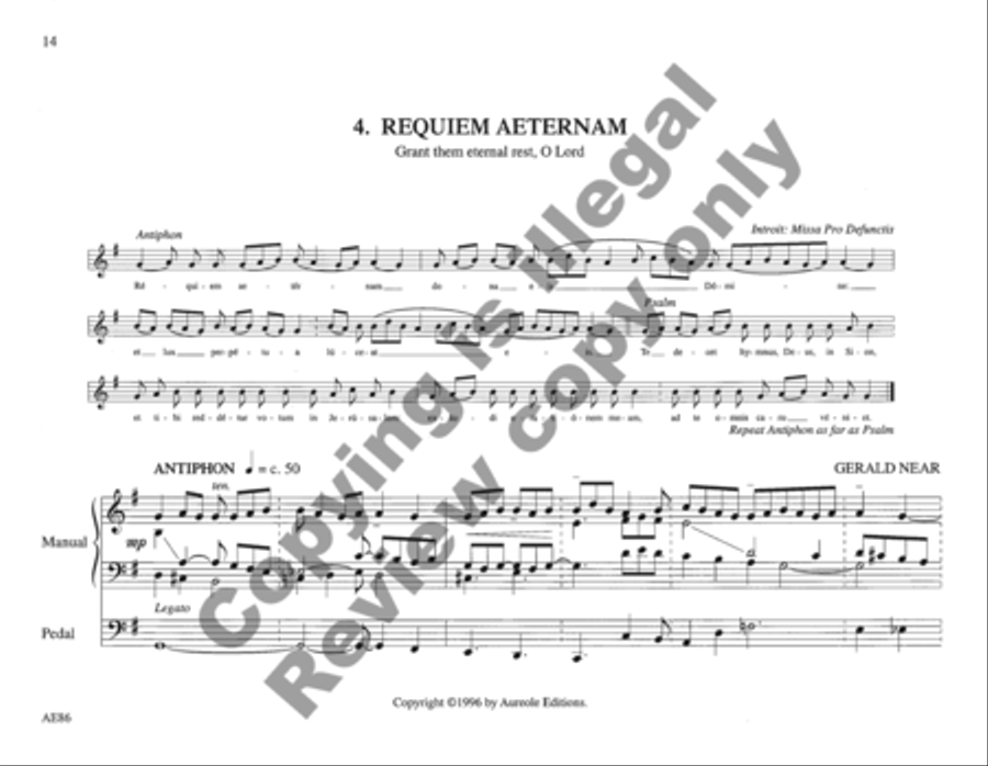 St. Augustine's Organbook Organ scores gallery preview page 15