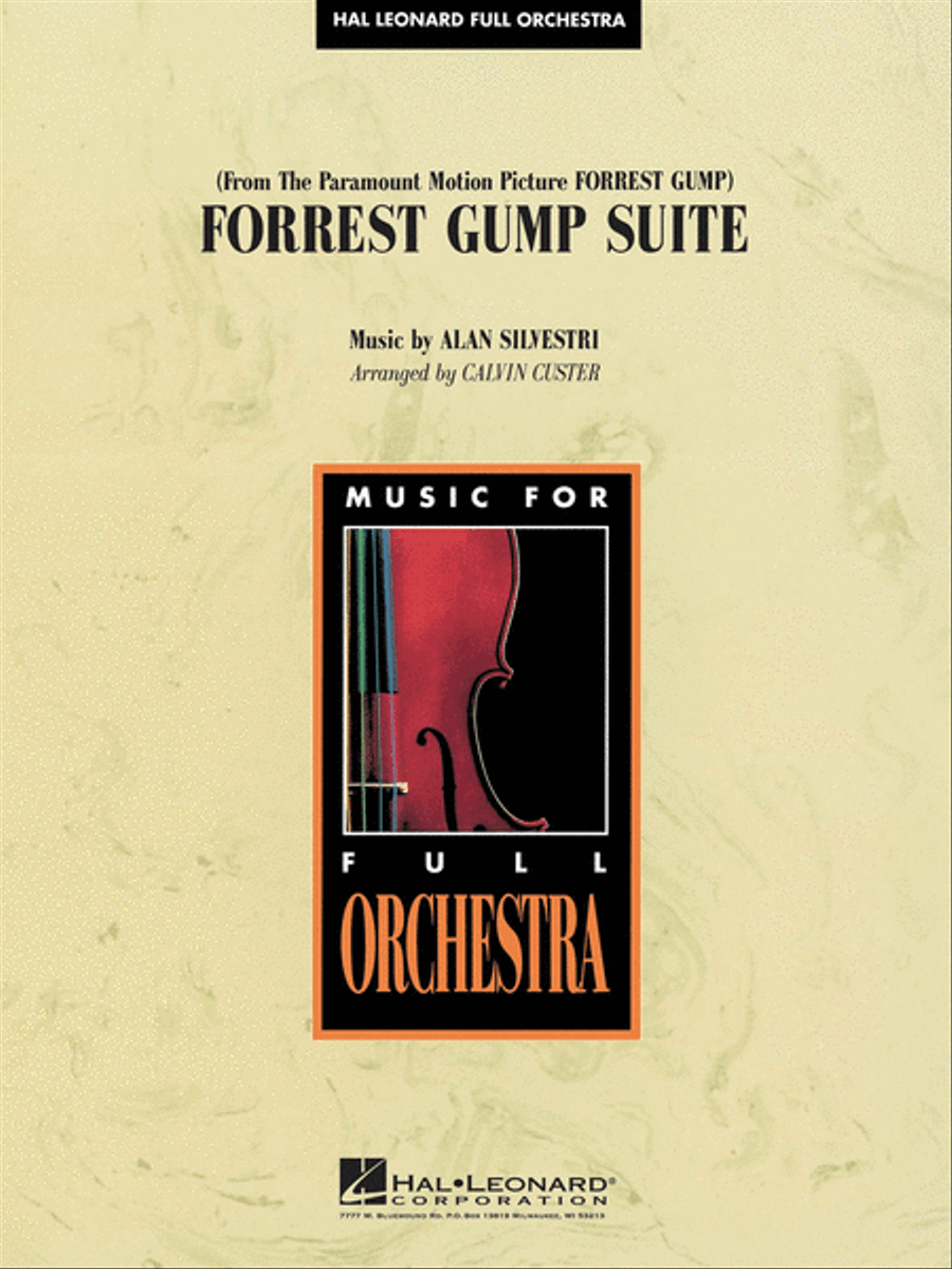 Forrest Gump Suite Full Orchestra scores gallery preview page 1