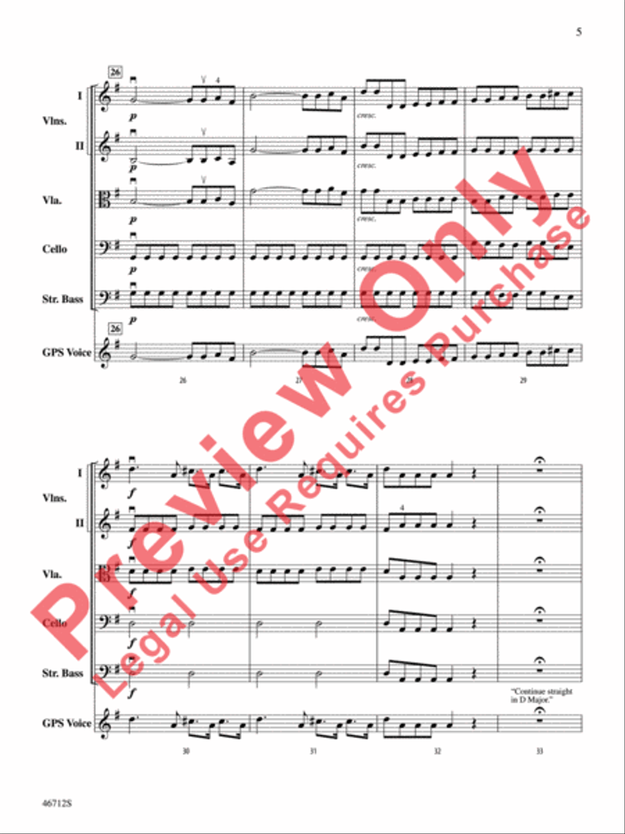 GPS String Orchestra scores gallery preview page 6