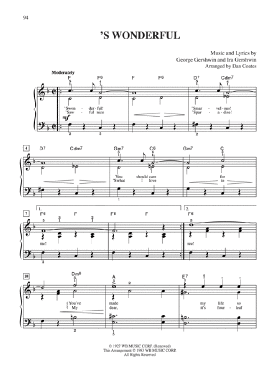 The Family Songbook Piano, Vocal, Guitar scores gallery preview page 6