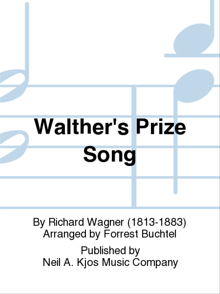 Walther's Prize Song Walther's Prize Song Trumpet scores gallery preview page 1