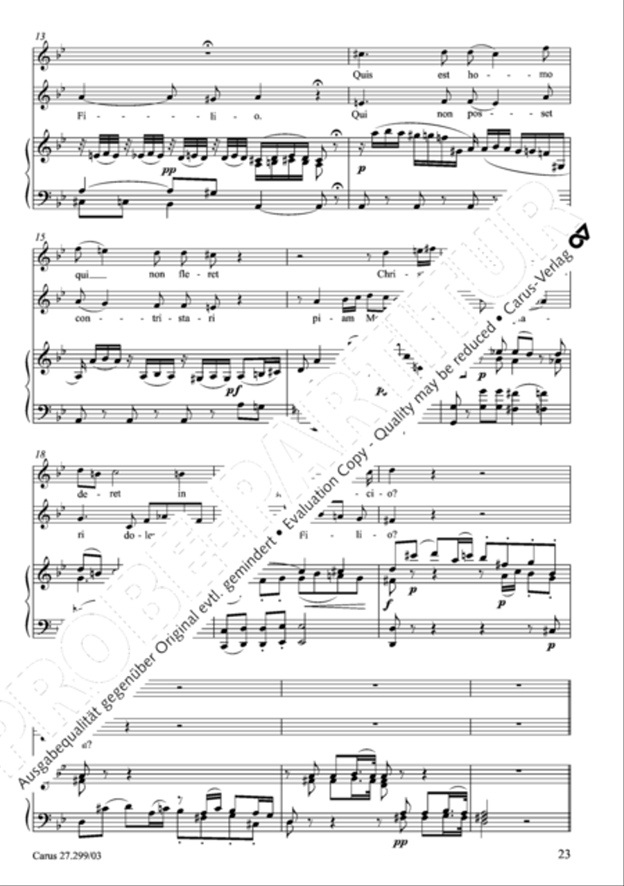 Stabat mater Stabat mater Women's Choir scores gallery preview page 24
