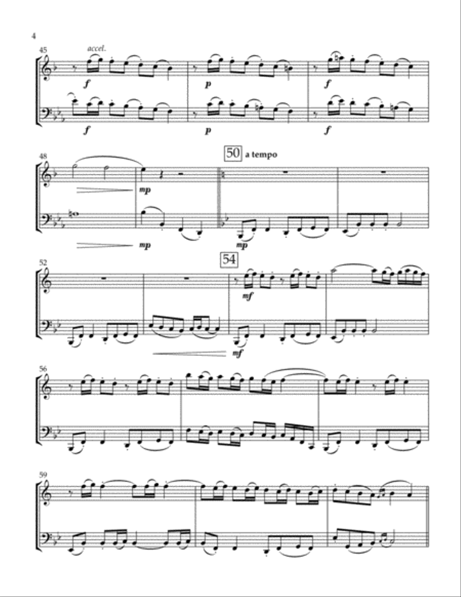 Conviviality - John M. Licari (Tenor Saxophone & Bassoon) Woodwind Ensemble scores gallery preview page 6