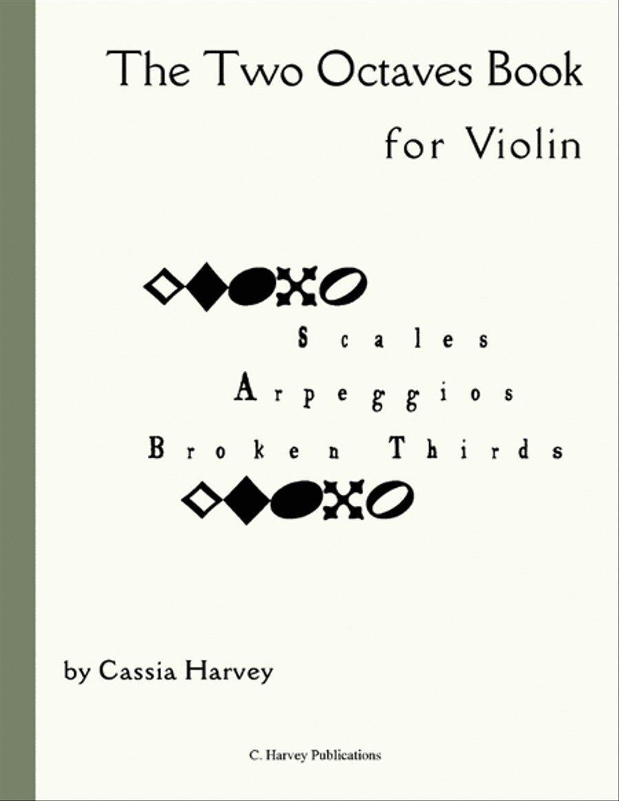 The Two Octaves Book for Violin Violin scores gallery preview page 1